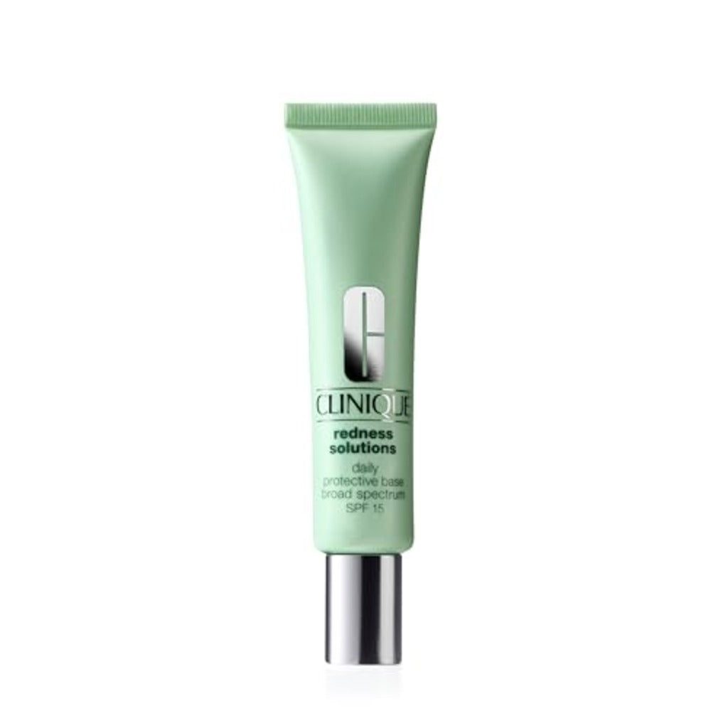 Clinique Redness Solutions Daily Protective Base Broad Spectrum SPF 15 Oil Free Tinted Face Primer | Colour Corrector + Appropriate For Skin With Redness, 40 ml. - Damaged Box