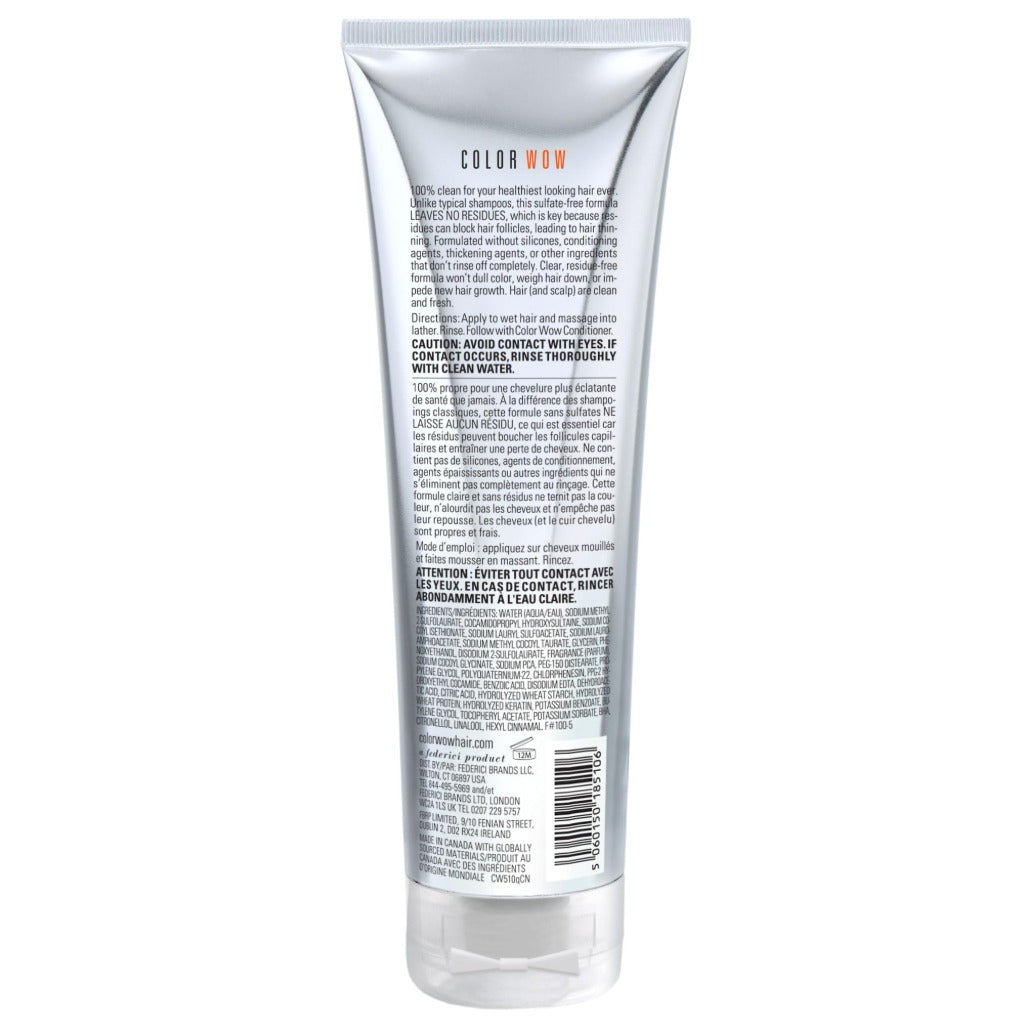 COLOR WOW Color Security Shampoo - Sulfate Free and Residue-Free Formula | Healthy Looking Hair and Scalp - Damaged Box