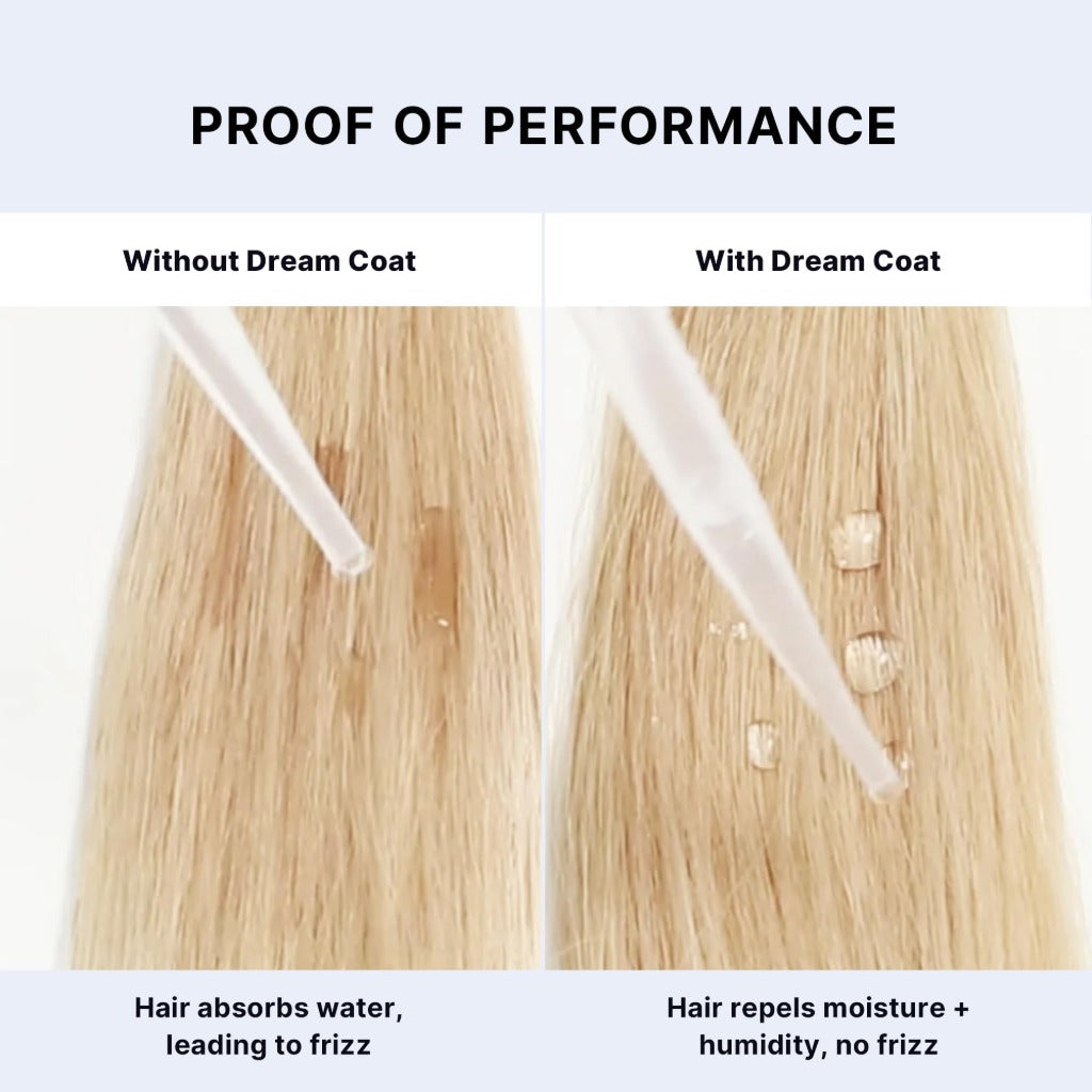 COLOR WOW Dream Coat Supernatural Spray - Multi-award-winning keeps hair frizz-free for days with moisture-repellant anti-humidity technology; glass hair results, 50 ml (Pack of 1)
