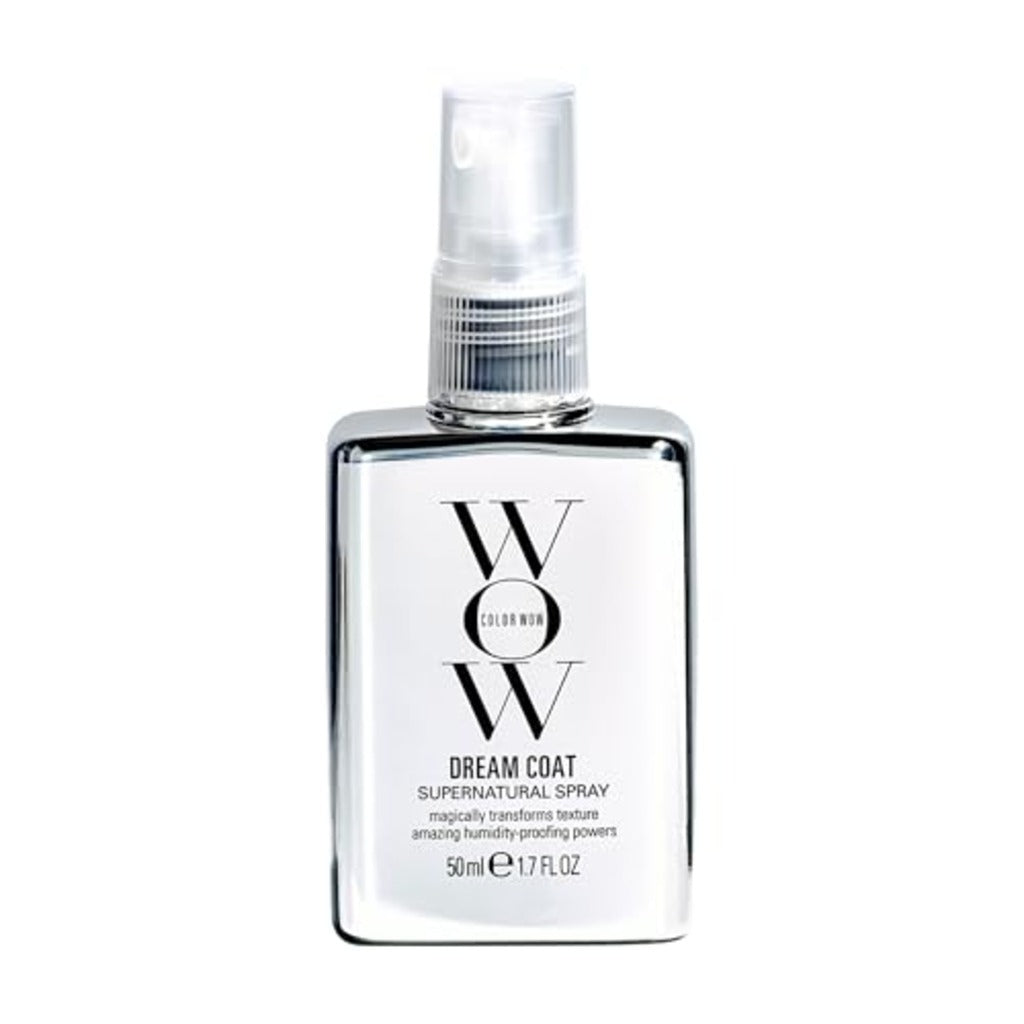 COLOR WOW Dream Coat Supernatural Spray - Multi-award-winning keeps hair frizz-free for days with moisture-repellant anti-humidity technology; glass hair results, 50 ml (Pack of 1)