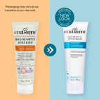 Curlsmith - Hold Me Softly Style Balm - Vegan Soft Hold Styling Cream for Wavy and Curly Hair, Natural Look (237ml) - Damaged Box