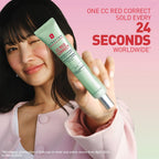 Erborian - CC Red Correct - Anti Redness Tinted Face Cream with Centella Asiatica Panthenol and Bisabolol - Green Neutralizing Shade with SPF 30 - Light Coverage - 15ml - Korean Cosmetic