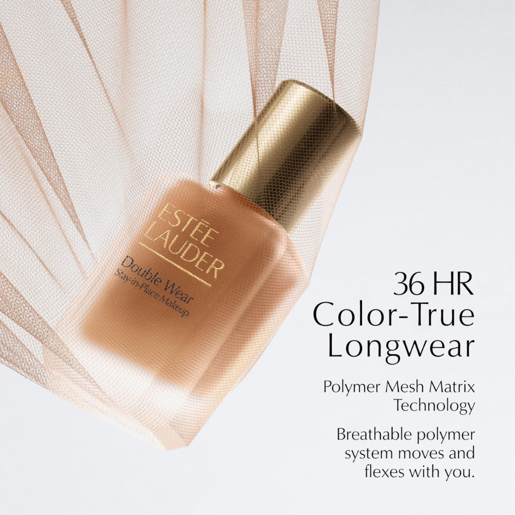 Est'ee Lauder Double Wear Stay-in-Place Makeup | 36-Hour Long-Wear Matte Foundation, 30 ml 3W0 Warm Creme - Damaged Box