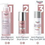 Eucerin Anti-Pigment Cleansing Gel 200ml, Gel Cleanser to Reduce Appearance of Dark Spots, Exfoliating Cleanser for Treatment of Hyperpigmentation
