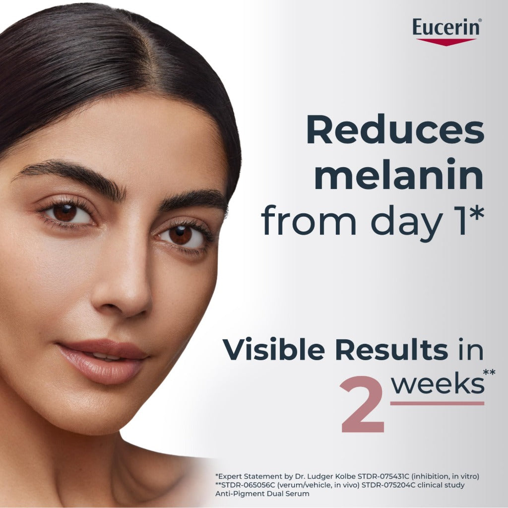 Eucerin Anti-Pigment Dual Face Serum 30ml, Hyperpigmentation Treatment for Age Spots and Uneven Skin Tone, Advanced Anti-Pigment Face Serum for Women with Hyaluronic Acid - Very Good