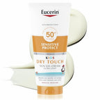 Eucerin Sun Kids Sensitive Sunscreen SPF50+ 200ml, Sun Cream SPF 50 for Sensitive Children's Skin, Ultra High Protection from UVA/UVB, Water-Resistant and Fast Absorbing Gel-Cream Formula