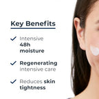 Eucerin UreaRepair Replenishing Face Night Cream 5% Urea 50ml, Intensive Night Cream for Dry and Rough Skin, Skincare with Urea for Dry Skin - Damaged Box