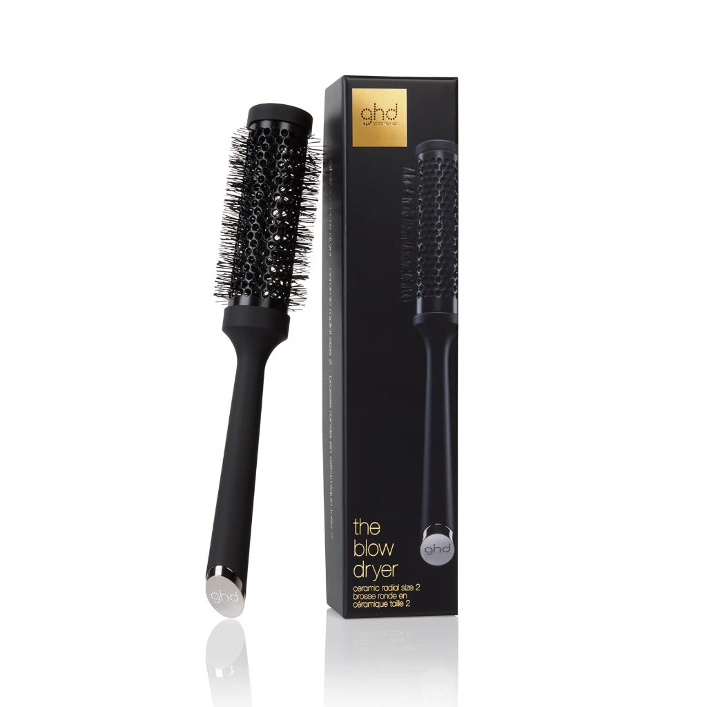 ghd The Blow Dryer - Ceramic Radial Hair Brush (Size 2-35mm), Color- Black