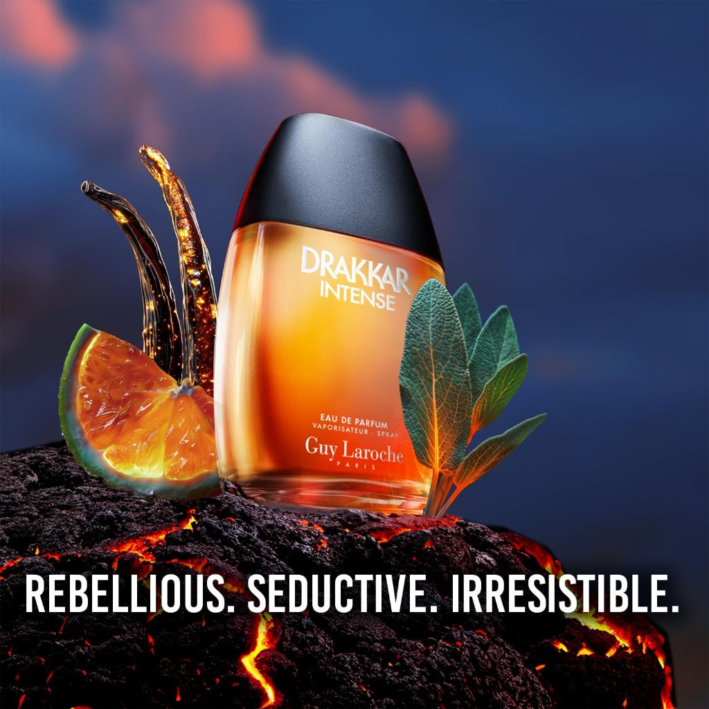 Guy Laroche Drakkar Intense Eau de Parfum Parfume for Men, 100 ml - Damaged Box