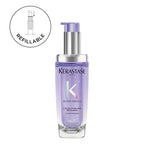 K'erastase Blond Absolu, Intense Blonde Strengthening Hair Oil, For Sensitised Lightened or Highlighted Hair, With Hyaluronic Acid & Edelweiss Flower, Huile Cicaextreme, 75ml Refill - Damaged Box