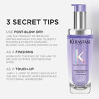 K'erastase Blond Absolu, Intense Blonde Strengthening Hair Oil, For Sensitised Lightened or Highlighted Hair, With Hyaluronic Acid & Edelweiss Flower, Huile Cicaextreme, 75ml Refill - Damaged Box