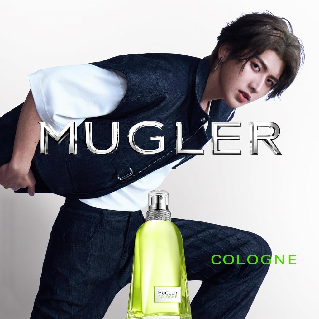 Mugler Cologne Eau de Toilette Unisex Fragrance, Fresh Green Musky Scent with Lively Bergamot, Green Petitgrain and Soft White Musk, Invigorating Luminous Perfume for Men and Women - Damaged Box