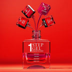 Nails Inc It's Topless Gel-Like Nail Polish, 4-in-1 Base Coat, Treatment, Colour & Top Coat, Long Lasting, Strong Chip Free Nails, Glossy Salon Quality Manicure, Air Dry Nail Polish, Jennifer, 14 ML