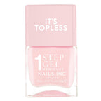 Nails Inc It's Topless Gel-Like Nail Polish, 4-in-1 Base Coat, Treatment, Colour & Top Coat, Long Lasting, Strong, Chip Free Nails, Glossy Salon Quality Manicure, Air Dry Nail Polish, Dakota, 14 ML