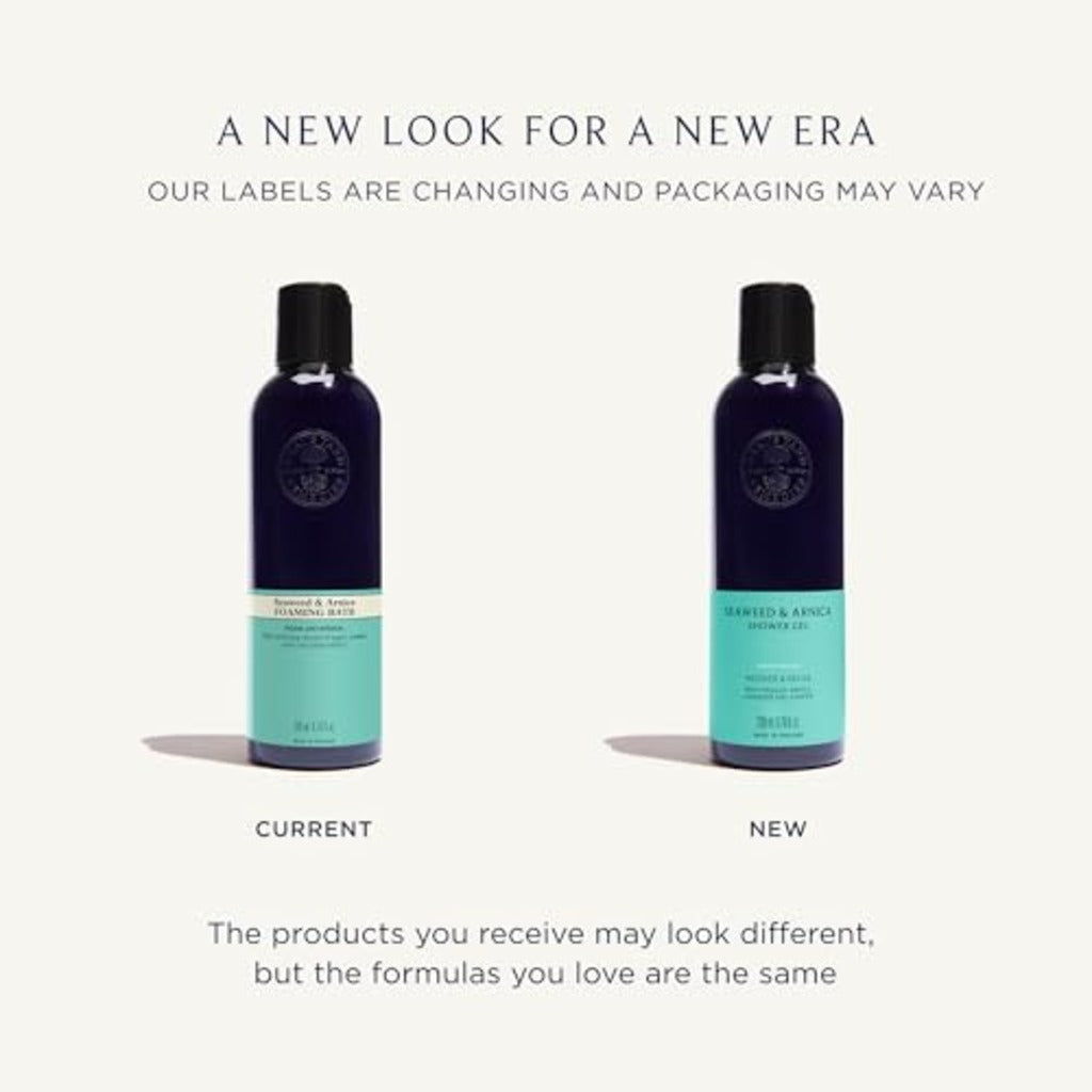 Neal's Yard Remedies Seaweed & Arnica Shower Gel | Cleanse & Replenish Skin | 200ml