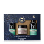 Neal's Yard Remedies Soothing Aromatic Gift Set With Bath Soak, Body Butter & Shower Gel, Cruelty-Free, Set of 3 - Damaged Box