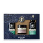 Neal's Yard Remedies Soothing Aromatic Gift Set With Bath Soak, Body Butter & Shower Gel, Cruelty-Free, Set of 3 - Damaged Box
