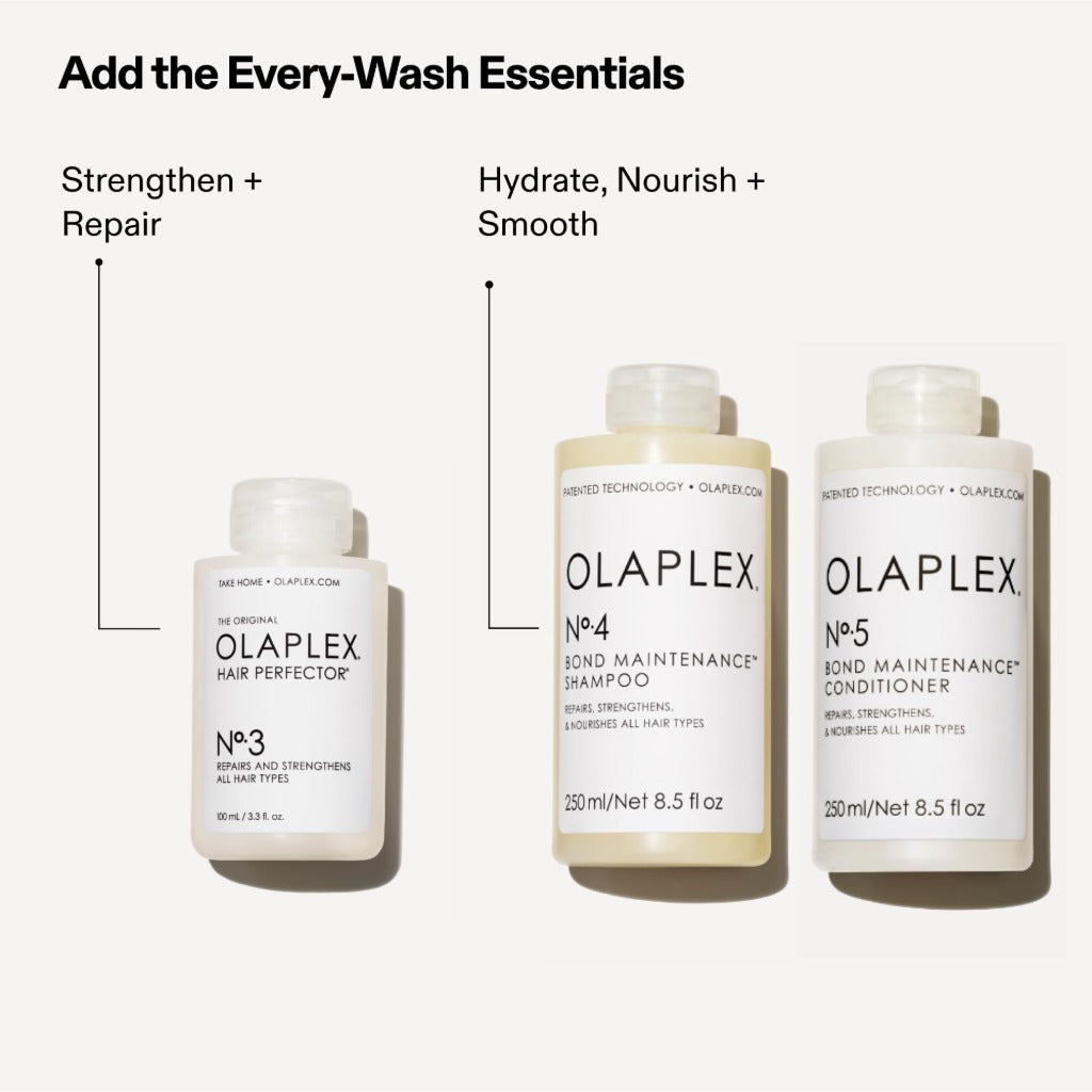 Olaplex N^0.3 Bond Building Hair Perfector: Concentrated Pre-Shampoo Treatment | Repairs Damage & Strengthens Hair | Rebuilds 3 Hair Bonds | For Coily, Curly, Straight, and Wavy, 100 mL / 3.3 Fl. Oz.
