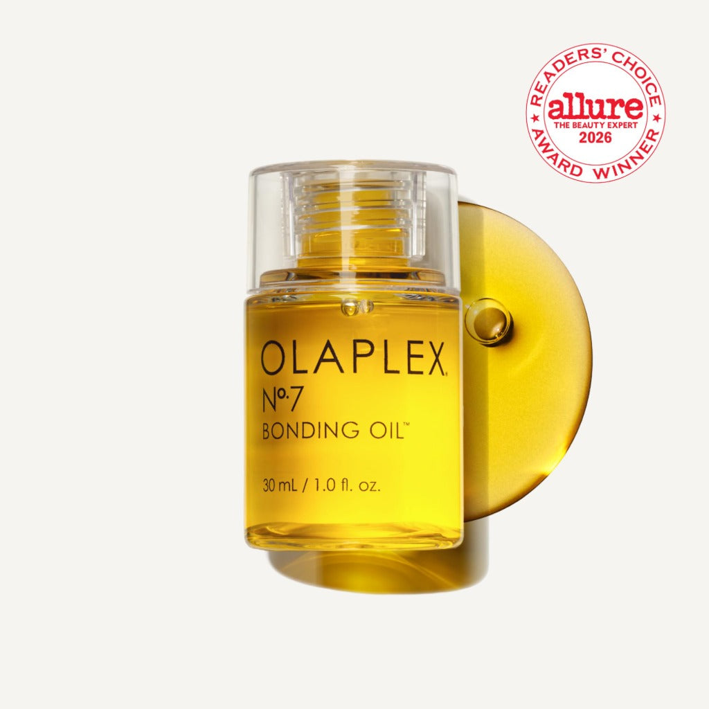 Olaplex No.7 Bonding Oil: Concentrated High Shine Oil | Heat Protectant, Visibly Smooths & Softens Hair, Added Color Vibrancy, Up to 72 Hour Frizz Control | For Coily, Curly, Straight, and Wavy - Damaged Box