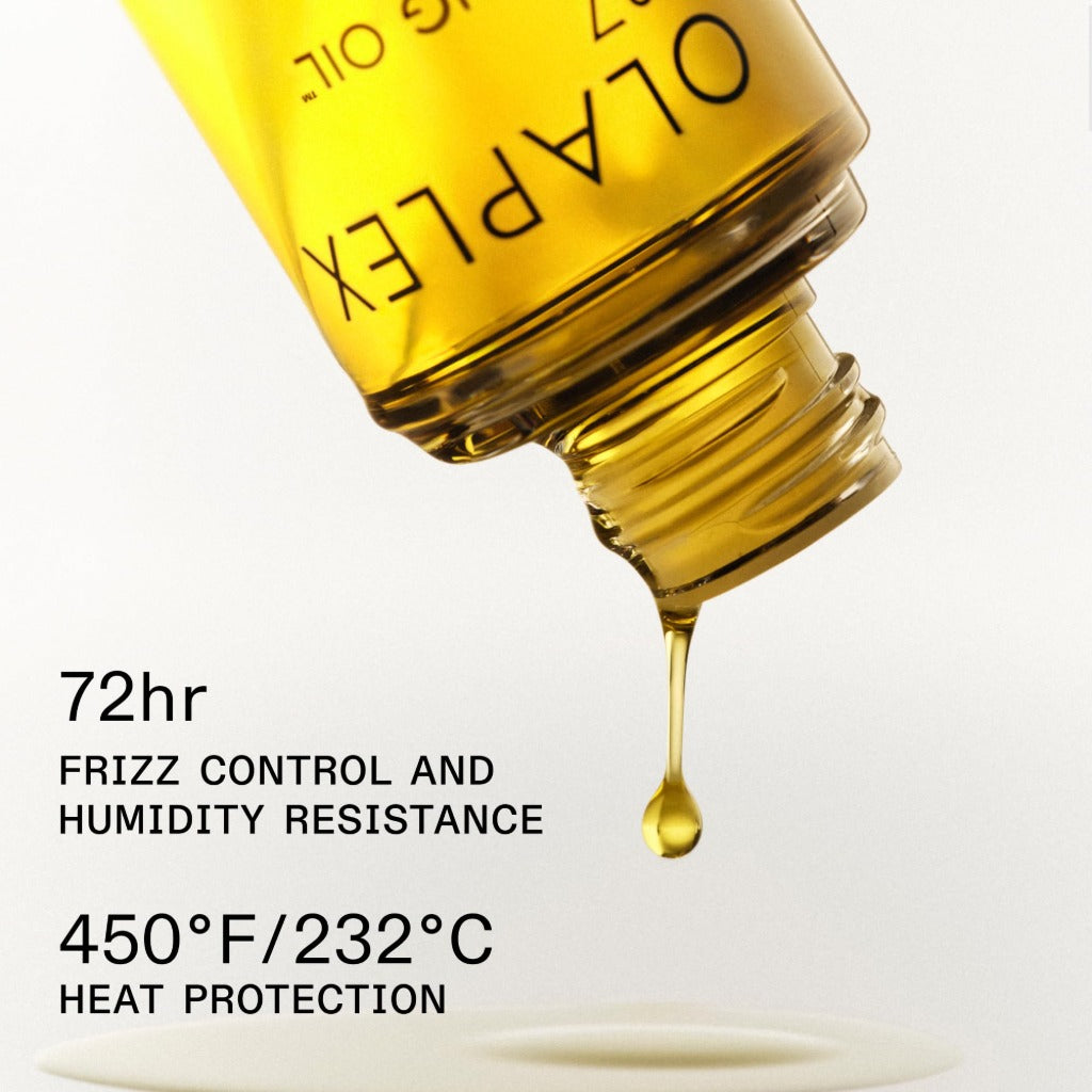 Olaplex No.7 Bonding Oil: Concentrated High Shine Oil | Heat Protectant, Visibly Smooths & Softens Hair, Added Color Vibrancy, Up to 72 Hour Frizz Control | For Coily, Curly, Straight, and Wavy - Damaged Box