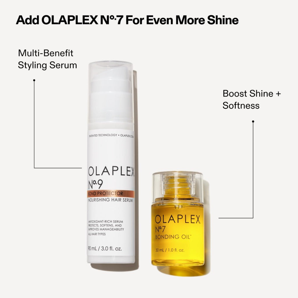 Olaplex No.9 Bond Protector: Nourishing Hair Serum & Heat Protectant | Softens, Nourishes & Reduces Tangle & Static | For Coily, Curly, Straight, and Wavy, 90 mL / 3.0 Fl. Oz.