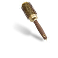Olivia Garden Expert Blowout Shine - Gold & Brown - 45 - Ceramic Coated Round Brush for Smooth Blowout, Frizz-Free Hair & Radiant Shine