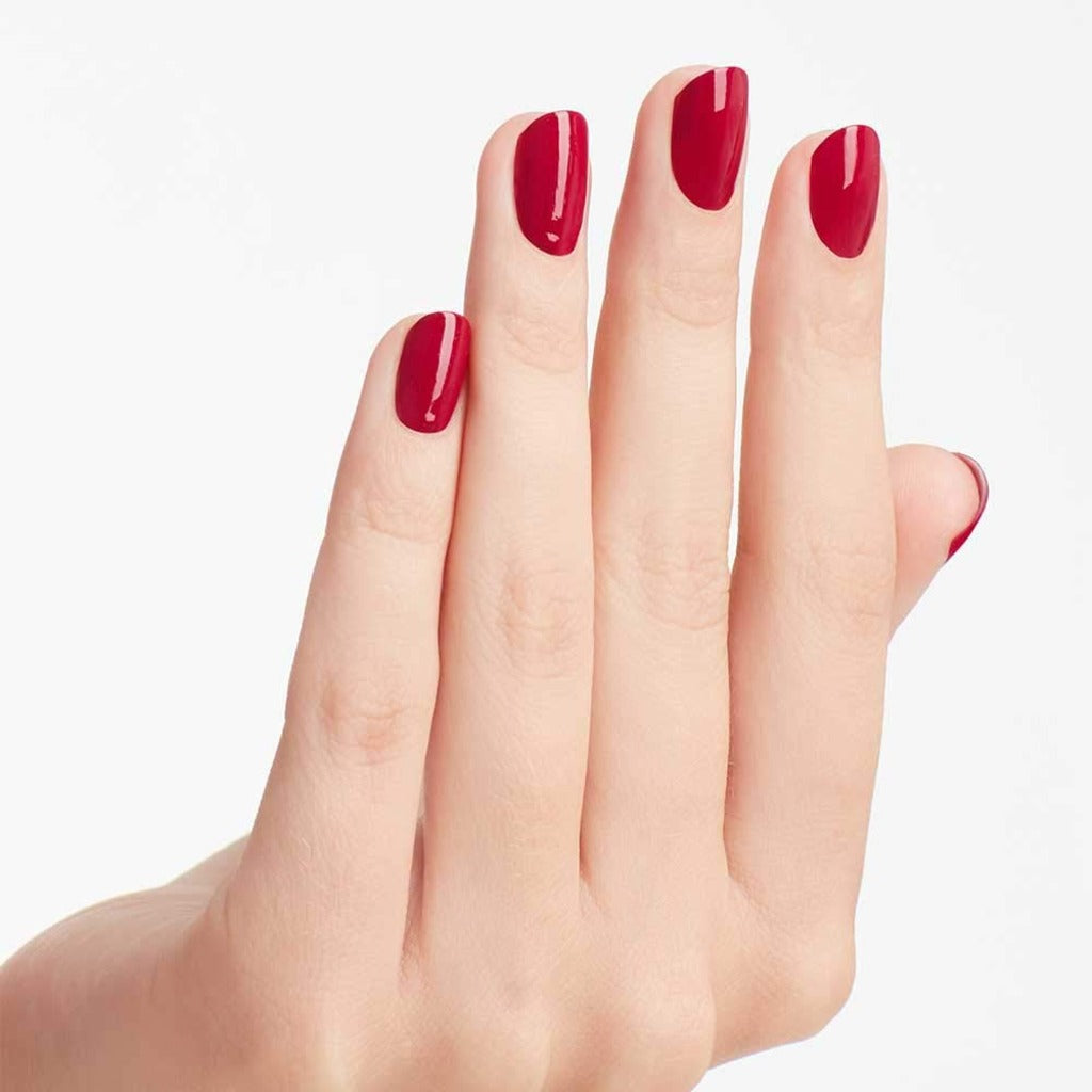 OPI Classic Nail Polish | Long-Lasting Luxury Nail Varnish | Original High-Performance | Miami Beet, 15 ml - Damaged Box