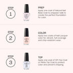 OPI Classic Nail Polish | Long-Lasting Luxury Nail Varnish | Original High-Performance | Sweet Heart 15 ml - Damaged Box