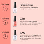 OPI Classic Nail Polish, Long-Lasting Luxury Nail Varnish for Manicure and Pedicure, Original High-Performance Nude Nail Polish, Dulce de Leche 15ml - Damaged Box