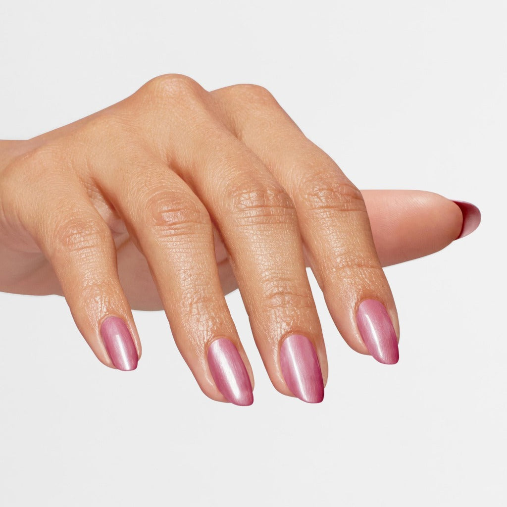 OPI Infinite Shine Nail Polish - Aphrodite's Pink Nightie - Gel Like & Long Lasting Pink Nail Polish - with Pre-Cured Gel Technology & OPI Pro-Wide Brush (15ml) - Damaged Box