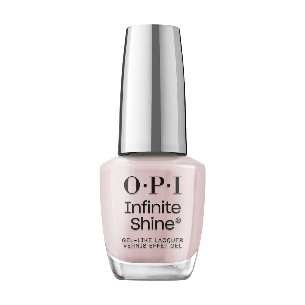 OPI Infinite Shine Nail Polish - Bubble BathTM - Gel Like & Long Lasting Pale Pink Nail Polish - with Pre-Cured Gel Technology & OPI Pro-Wide Brush (15ml)