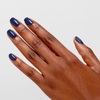 OPI Infinite Shine Nail Polish - No Chips on my Shoulder - Gel Like & Long Lasting Navy Blue Nail Polish - with Pre-Cured Gel Technology & OPI Pro-Wide Brush (15ml) - Damaged Box