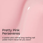 OPI Infinite Shine Nail Polish - Pretty Pink Perseveres - Gel Like & Long Lasting Pink Cr`eme Nail Polish - with Pre-Cured Gel Technology & OPI Pro-Wide Brush (15ml) - Damaged Box