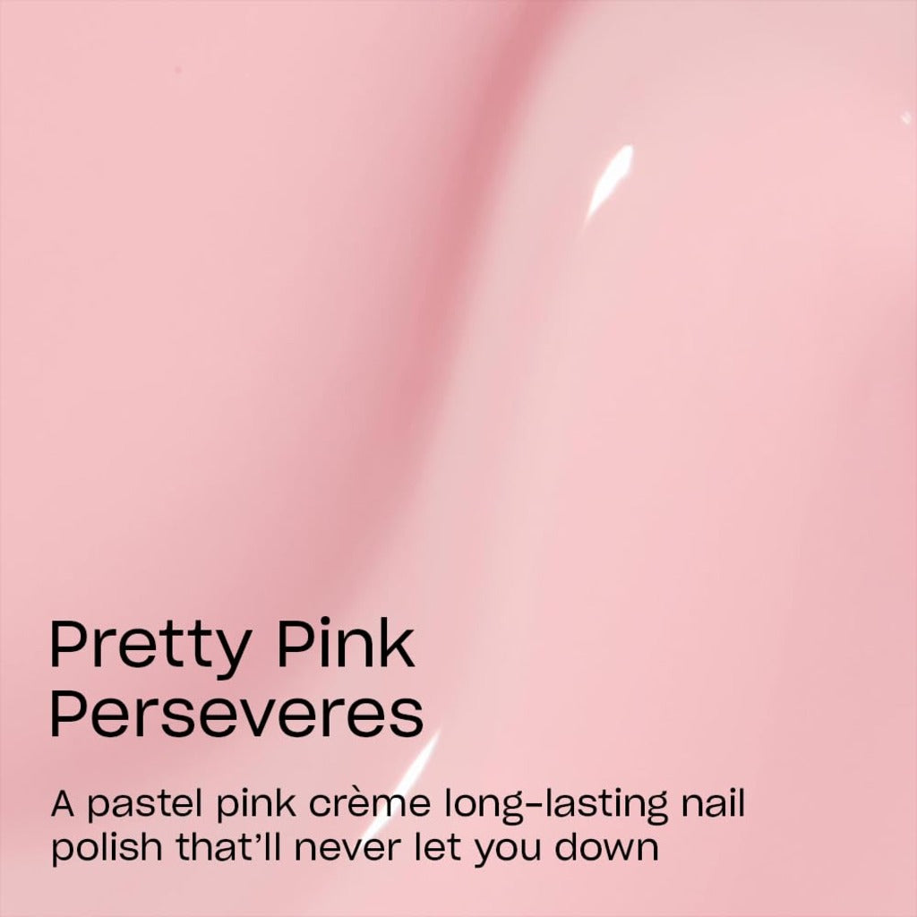 OPI Infinite Shine Nail Polish - Pretty Pink Perseveres - Gel Like & Long Lasting Pink Cr`eme Nail Polish - with Pre-Cured Gel Technology & OPI Pro-Wide Brush (15ml) - Damaged Box