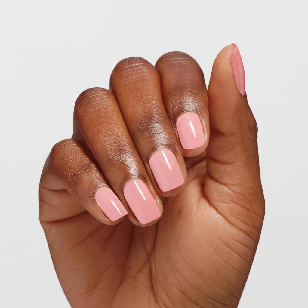 OPI Infinite Shine Nail Polish - Pretty Pink Perseveres - Gel Like & Long Lasting Pink Cr`eme Nail Polish - with Pre-Cured Gel Technology & OPI Pro-Wide Brush (15ml) - Damaged Box