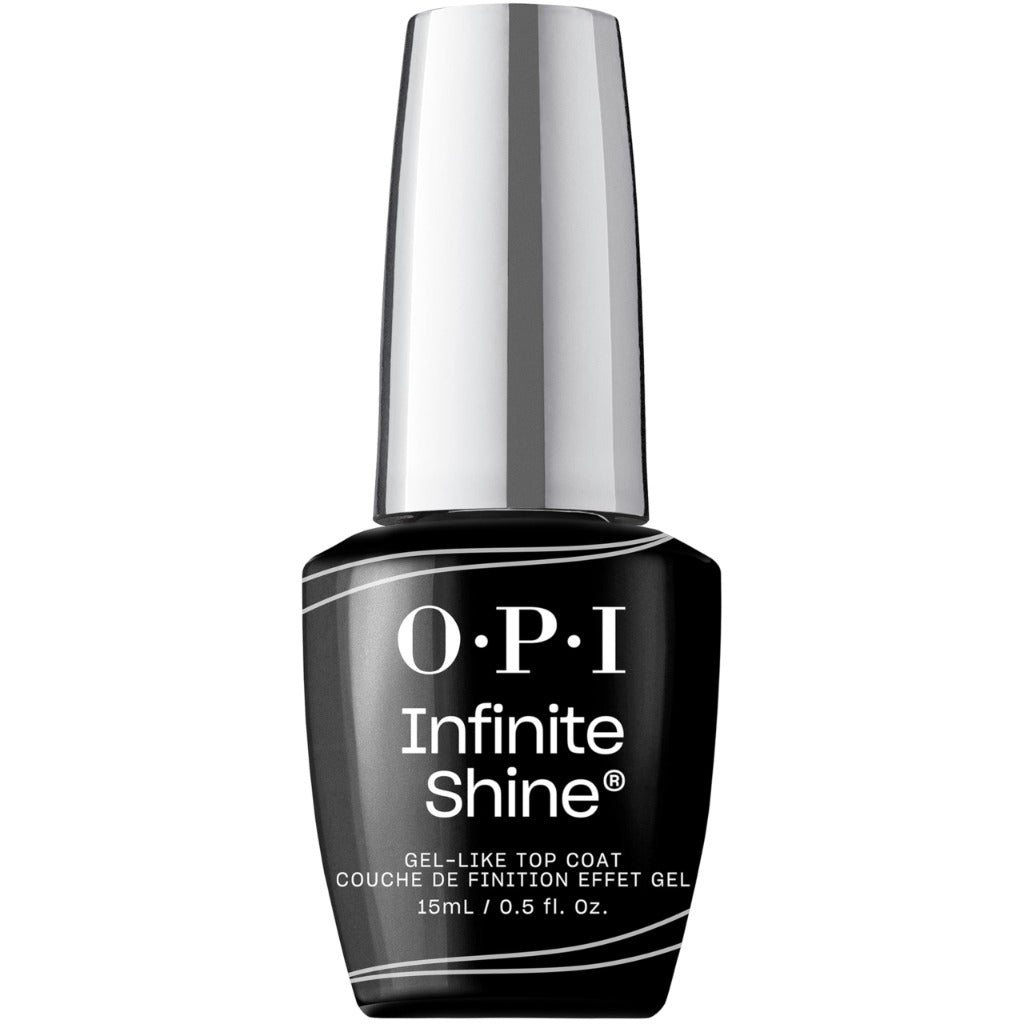 OPI Infinite Shine Nail Polish Base & Top Coat Duo Pack - Intense Shine & Nail Polish Protection - with OPI Pro-Wide Brush (2x15ml)