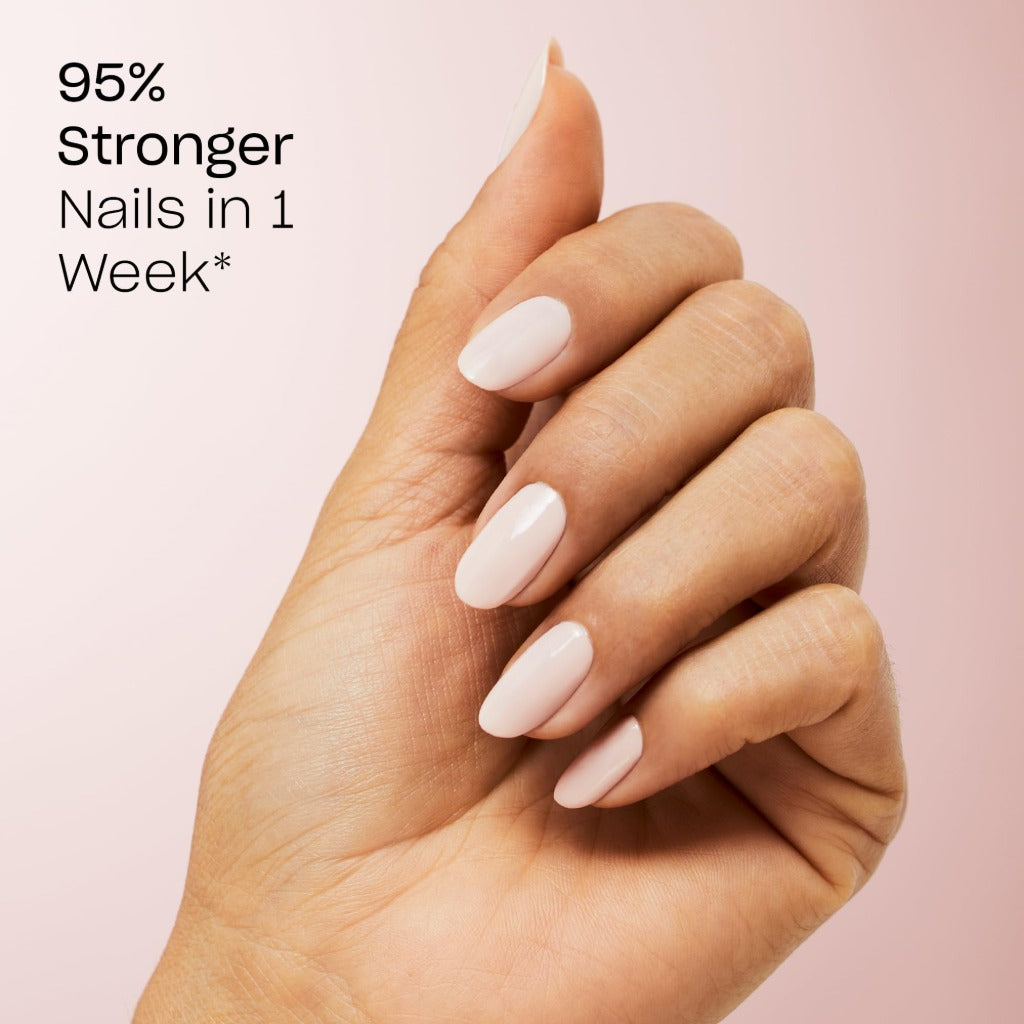 OPI Nail Envy Bubble Bath Nail Polish | Nail Strengthener Treatment for Strong Natural Nails | Vegan Nail Repair and Strength for Damaged Nails I Pink Nail Polish, 15ml - Very Good