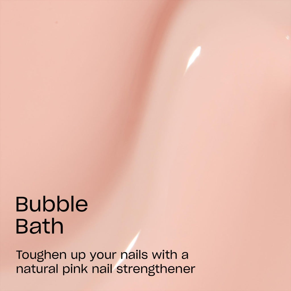 OPI Nail Envy Bubble Bath Nail Polish | Nail Strengthener Treatment for Strong Natural Nails | Vegan Nail Repair and Strength for Damaged Nails I Pink Nail Polish, 15ml - Very Good