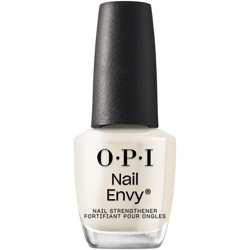 OPI Nail Envy Nail Strengthener - Original Clear Nail Polish Treatment - Vegan Formula for Weak Thin Nails 15ml - Damaged Box