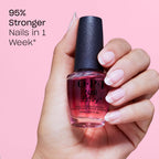 OPI Nail Envy Nail Strengthener, Pink to Envy Sheer Pink Nail Polish Treatment with Vegan Formula to Strengthen Weak & Thin Nails, 15ml