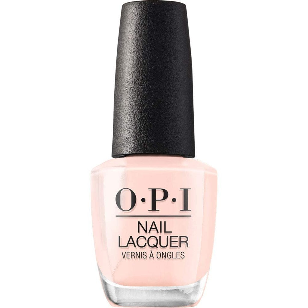 OPI Nail Lacquer - Bubble BathTM - Chip Resistant & Long-Lasting Pink Nail Polish with OPI Pro-Wide Brush (15ml) - Very Good
