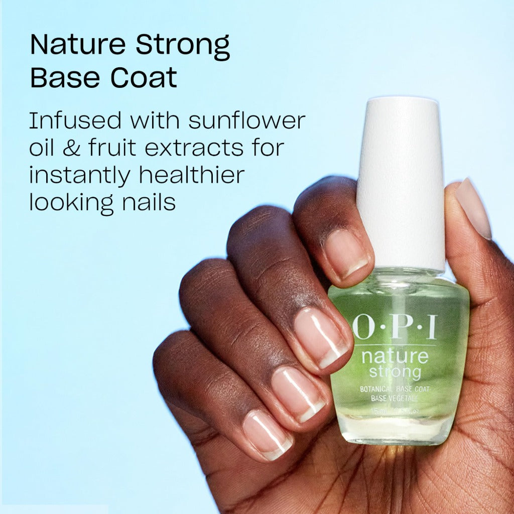 OPI Nature Strong Nail Polish Quick Dry Vegan Nail Varnish with Long-Lasting Results, Made with Natural Ingredients, Achieve Grapeness 15ml - Damaged Box