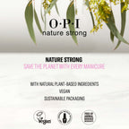 OPI Nature Strong Nail Polish Quick Dry Vegan Nail Varnish with Long-Lasting Results, Made with Natural Ingredients, Polish, Emflowered 15ml - Very Good