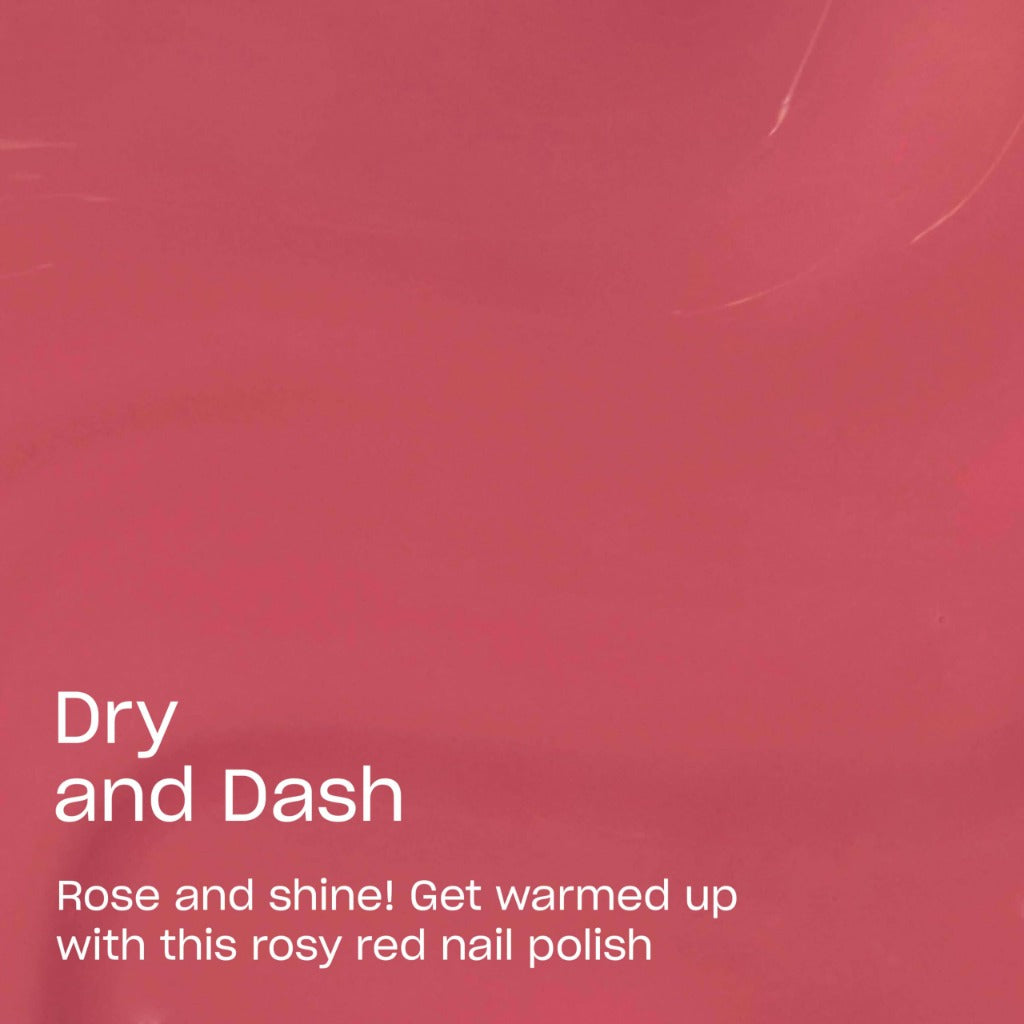 OPI RapiDryTM Quick-Dry Lacquer - Dry and Dash Pink Nail Polish - Vegan, Fast Drying & Smudge-proof in 60 Seconds (9ml) - Very Good