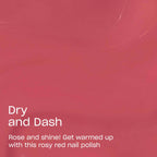 OPI RapiDryTM Quick-Dry Lacquer - Dry and Dash Pink Nail Polish - Vegan, Fast Drying & Smudge-proof in 60 Seconds (9ml) - Very Good