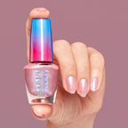 OPI RapiDryTM Quick-Dry Lacquer - Flash n' Flirty Pink Shimmer Nail Polish - Vegan, Fast Drying & Smudge-proof in 60 Seconds (9ml) - Damaged Box