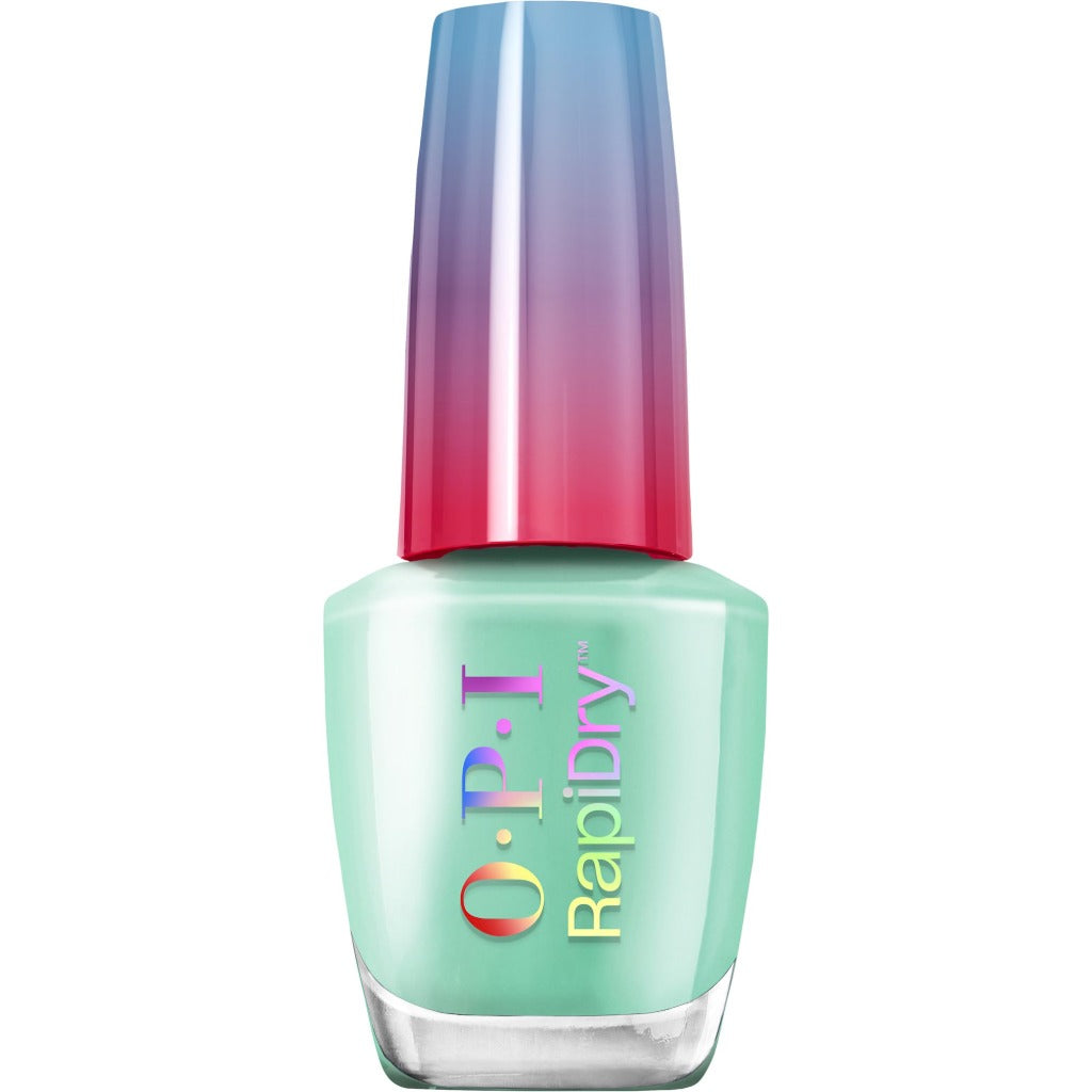 OPI RapiDryTM Quick-Dry Lacquer - Within Peach Orange Nail Polish - Vegan, Fast Drying & Smudge-proof in 60 Seconds (9ml) - Damaged Box