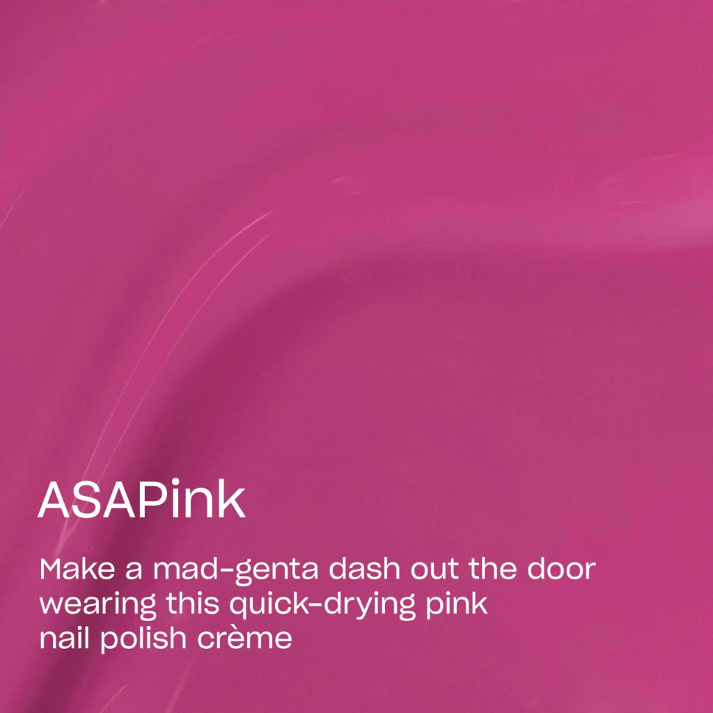 OPI RapiDryTM Quick-Dry Lacquer -ASAPink Pink Nail Polish - Vegan, Fast Drying & Smudge-proof in 60 Seconds (9ml) - Damaged Box