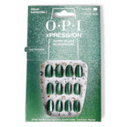 OPI xPRESS/ON Bubble Bath - Nude Pink Short Round Press On Nails - With Nail Glue - Long Lasting, Reusable & Non-Damaging Short False Nails