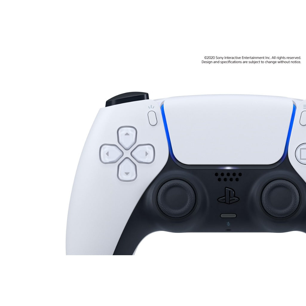 PlayStation DualSense Wireless Controller - White - Very Good